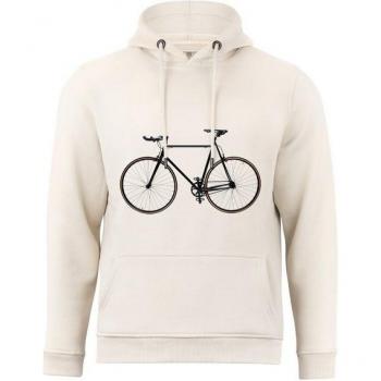Baumwoll Premium Kapuzensweatshirt Fahrrad