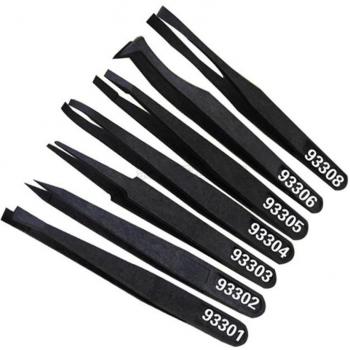Plastic Pointed and Flat Head Tweezers