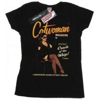 T-Shirt Donna Catwoman Bombshell in Cotone