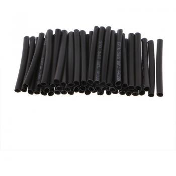 Tubes thermorétractables noirs 8 tailles 328 pièces