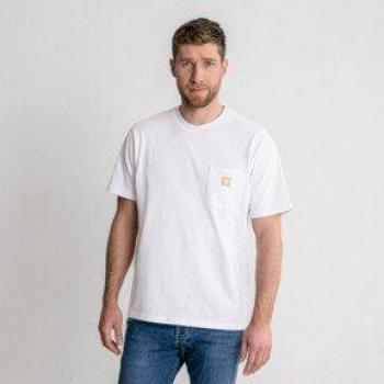 STIER Bio Cotton Pocket T-shirt blanc