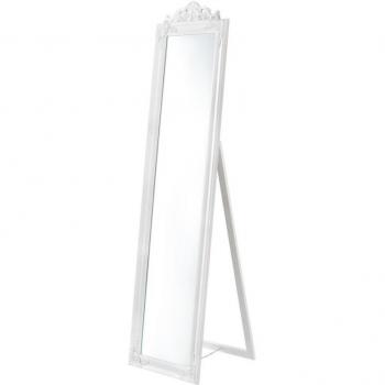 Specchio Inclinabile 160x40 in Bianco Opaco per la Casa
