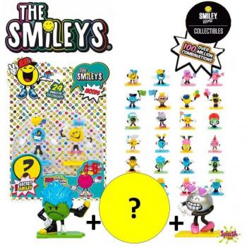 Blisterpakket Smiley Figuren 2+1