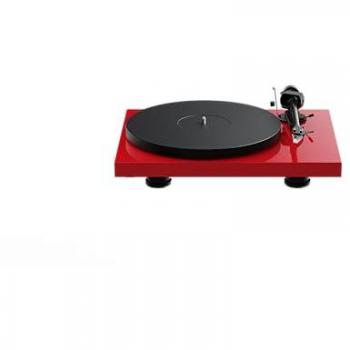 Pro-Ject Debut Carbon Evo II Plattenspieler Rot + Pick It MM Evo Tonabnehmer