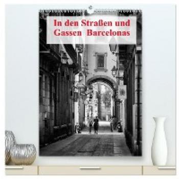 In den Straßen und Gassen Barcelonas (hochwertiger Premium Wandkalender 2024 DIN A2 hoch) Kunstdruck in Hochglanz