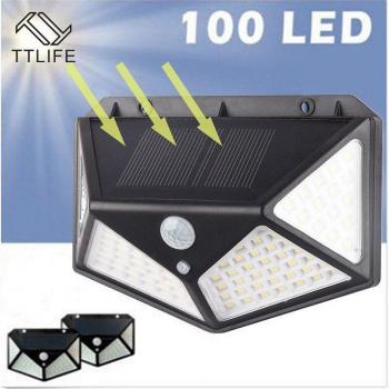 SmartGarden 100LED Solar Sensor Light