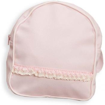 Mochila Infantil Rosa em Couro Sintético