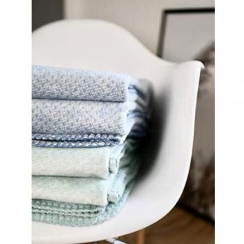 RIEMA® kuschelige Decke Emma aus 100% Bio-Baumwolle