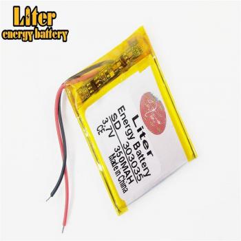 3,7 V 350 mAh Lithium-Polymer Akku für MP3, MP4, Pad, DVD, DIY, E-Book