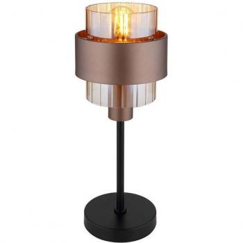 Lampada da tavolo bronzo Milley Ø 19 cm