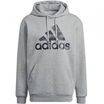 Adidas Camo Hoody Herren in grau, Größe: M