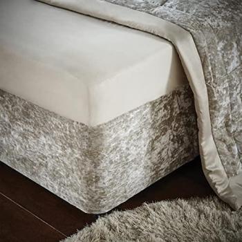 Crushed Velvet King Divan Base Wrap