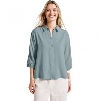 Stile Urbano Camicia Donna Verde