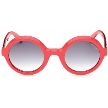 Moncler Female Red One‑Size Contrast‑Design Sunglasses
