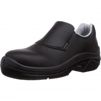 Black M-White Vesta S2 15113 Safety Footwear – Adult, Unisex, Size 4