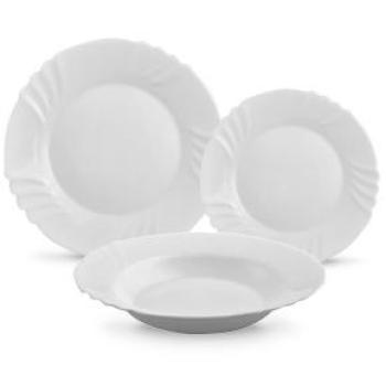 Assiettes plates et creuses Bormioli Rocco Ebro – 18 pièces