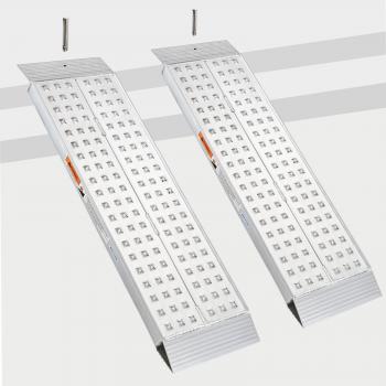 Gardhom AlpineRail Ladder Set – 100 CM Length, 28 CM Width, 680 KG Max Load, Aluminum, Bike & Snow Cargo Use