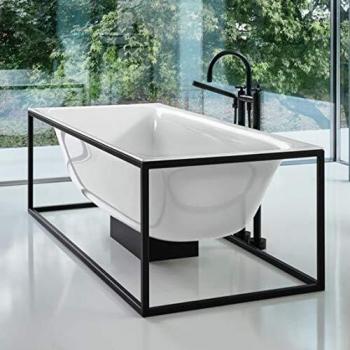 BetteLux cadre Shape 190x90 cm, couleur noir mat