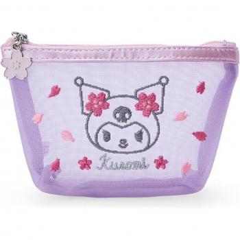 Kuromi Sakura Design Series Mesh Pocket – 9×15×5 cm