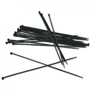 Fascette di Nylon 100% Nere 7,5x450 mm (Confezione da 100 Pezzi)