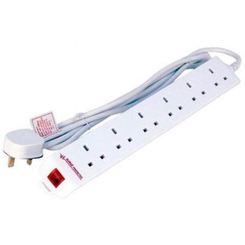 MicroConnect UK‑Sicherungsschrank 6‑Ausgänge – 5 m