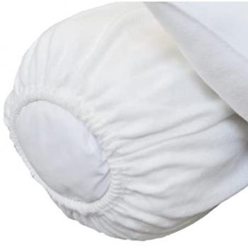 Protège Traversin Blanc Terre De Nuit Molleton 160 g/m² Fermeture Élastique 160 cm