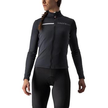 Castelli Sinergia 2 Jersey Manga Larga Mujer Negro Blanco Talla L