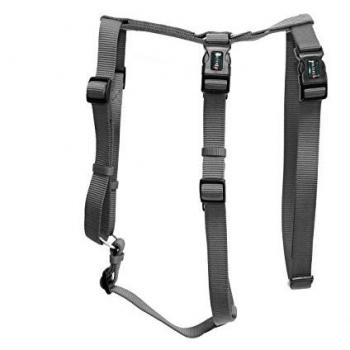 Wolters Imbracatura Pro No Escape XL 70‑100 cm X 2,5 cm (Grafite) – Collare + Guinzaglio