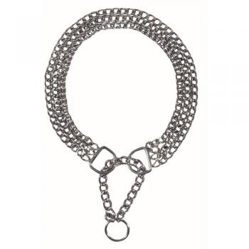 Trixie 3-reihiges Zug-Stopp-Halsband 55 cm
