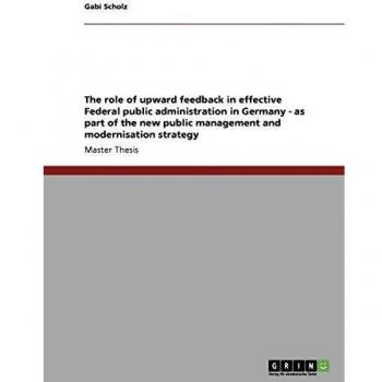 The role of upward feedback in effective Federal public administration in Germany