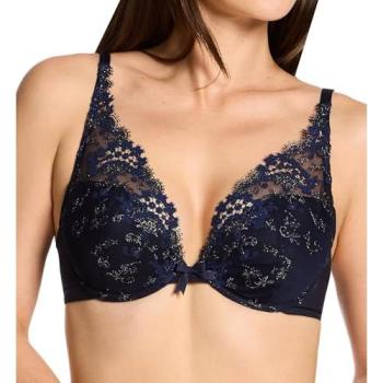 Bande push‑up balconnet bleu saphir
