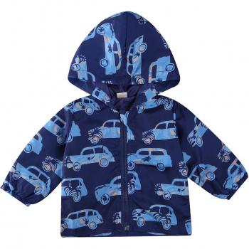 Chaqueta con cremallera FOCUSNORM 0-24M para bebés, manga larga y capucha