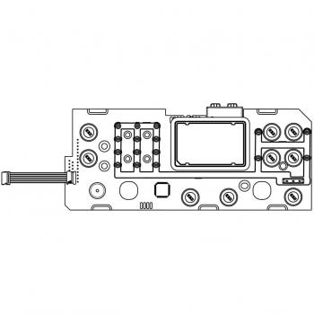 Assembly of User Interface Board TC4 WM FL Saffron C
