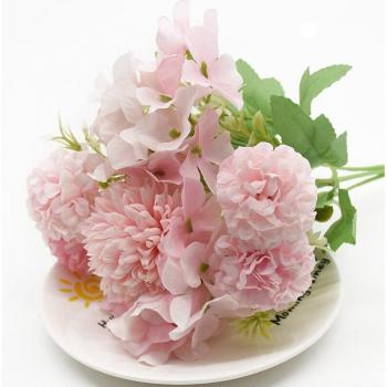 Fake Hydrangea Flower Decoration