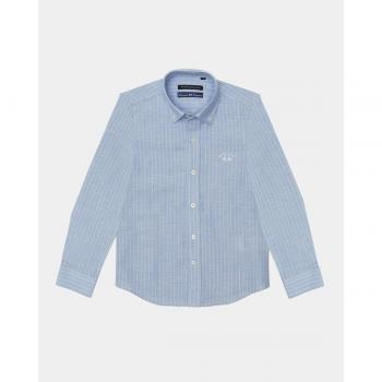 Camisa de niño Spagnolo rayas celestes