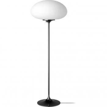 Gubi Stemlite Stehleuchte, schwarz-chrom, 110 cm