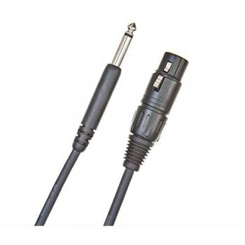 Câble micro D'Addario Classic Series Unbalanced XLR vers 1/4''