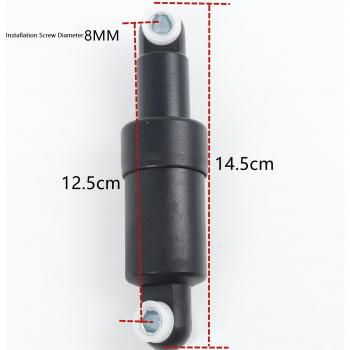 Amortiguador trasero para scooter eléctrico y bicicleta, 750 libras, 110mm/125mm