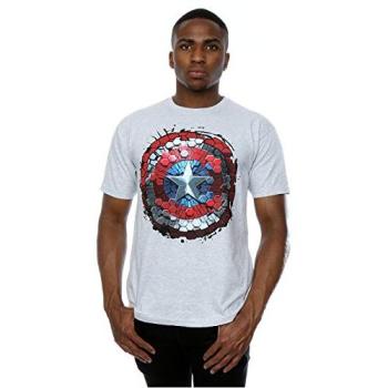 T-shirt Marvel Conflit Civil Gris
