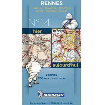 Rennes Centenary Maps (Michelin Historical Maps, Band 8014)