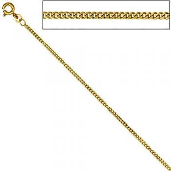 Elegante Panzerkette in 333 Gelbgold