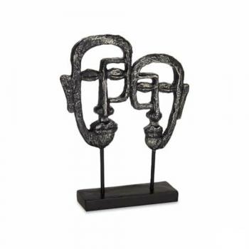 Statua Decorativa Nera 27x32,5x10,5 cm (4 Pz)