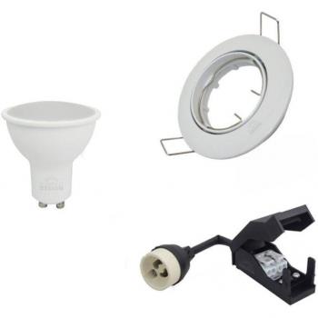 ARUM White Downlight Set – 50 Stück, GU10, 5 W LED (40 W eq.), 6000 K