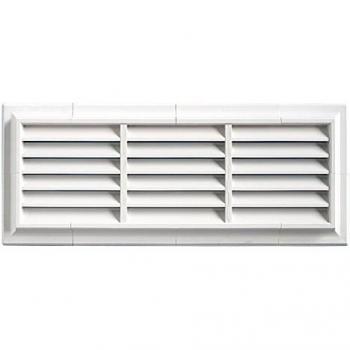 Moustiquaire & Grille de Ventilation PVC First Plast, 140 × 340 mm