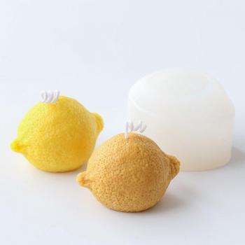 Zesty Lemon 3D Silicone Mold for Soap, Mousse & Candles