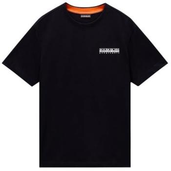Napapijri Maglietta S‑Sovana M Coda di Panna in Nero