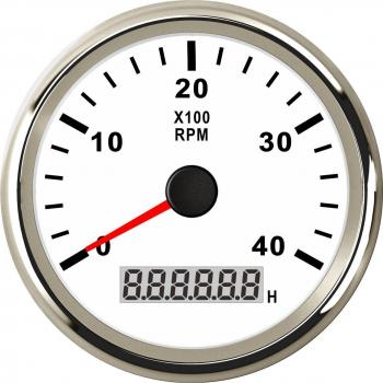 Digital 85mm Tachometer for Marine and Automotive Use