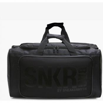 Zapatillas de deporte y bolsa de viaje organizadora, gran capacidad, poliéster negro