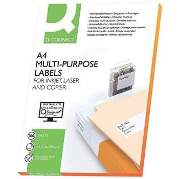 Connect Etiketten Inkjet/Laser/Kopier 105,0x74mm VE=800 Stück weiß