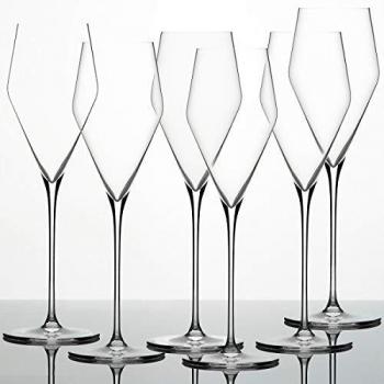 Zalto Denk'Art Champagnerglas 6er Set, mundgeblasen, spülmaschinenfest, 0,22 L